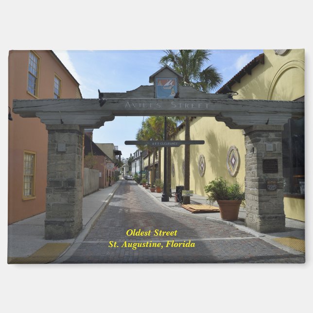 Aviles Street Magnet (Front)