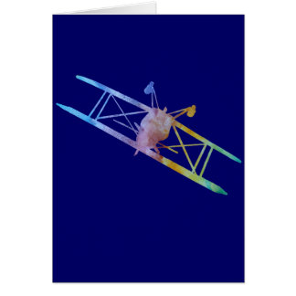 avion à l'envers Couleur-lavé de cascade