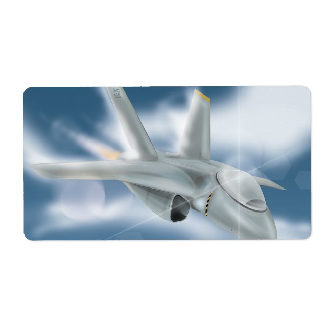 Avion à réaction militaire (Devant)