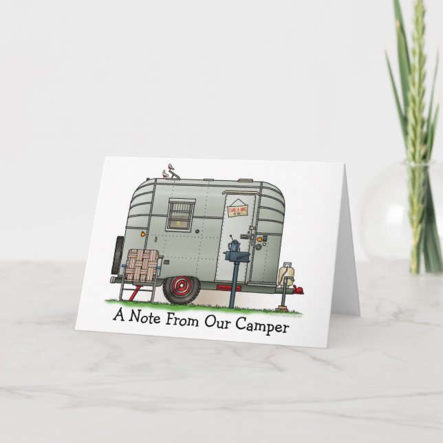 Avion Camper Trailer M Card (Front)