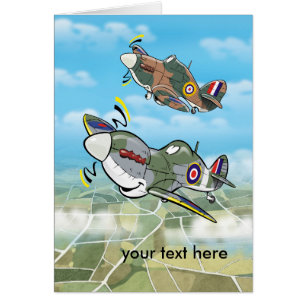 avion caricature 2ème guerre mondiale combattants 