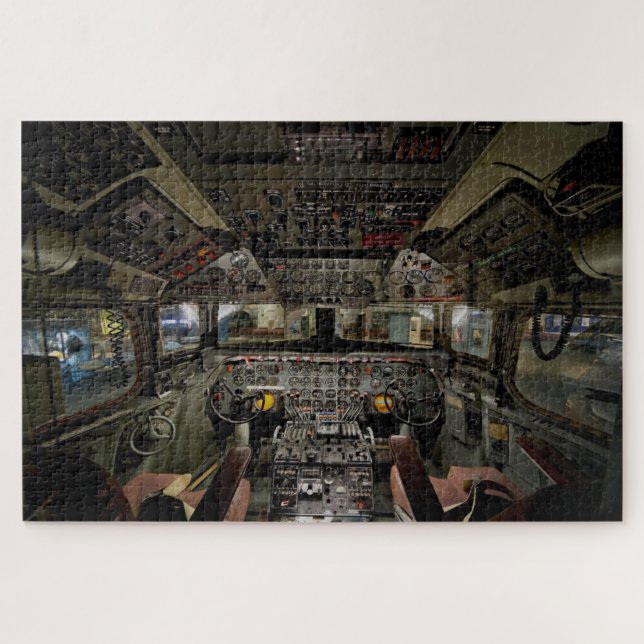 Avion Cockpit Jigsaw Puzzle 1014 pc. (Horizontal)