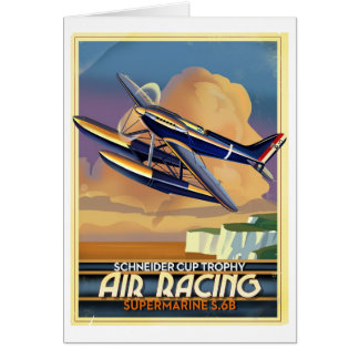 Avion de course d'air