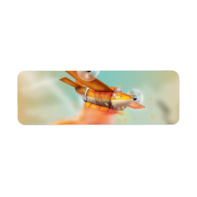 Avion d'incendie Ariel (Devant)