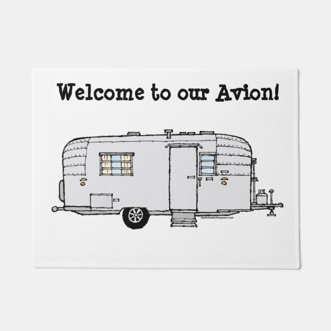 Avion Doormat- Ready to Personalize! Doormat (Front)