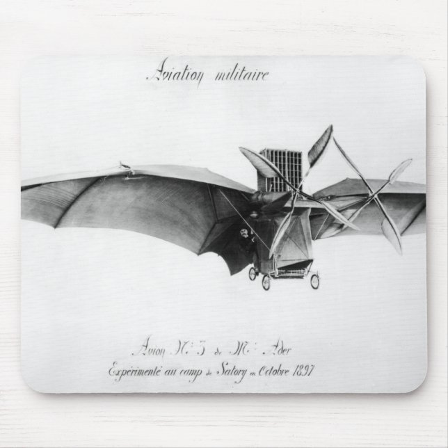 Avion III, 'The Bat' Mouse Pad (Front)
