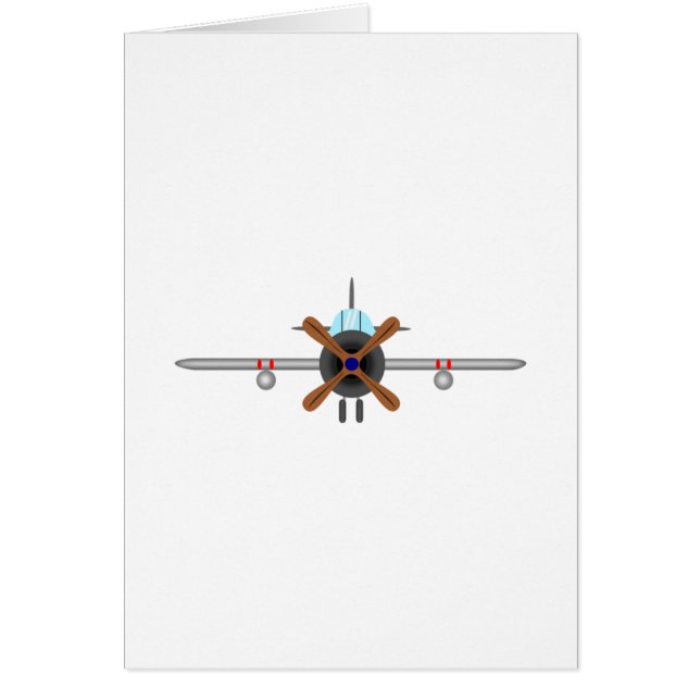 Avion militaire de combattant (Devant)