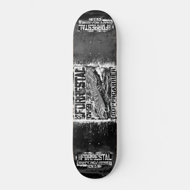 Avion porte-avions Forrestal Skateboard (Recto)