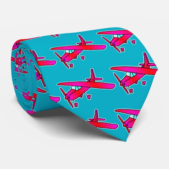 Avion rose avion avion avion avion cravate cravate (Roulé)