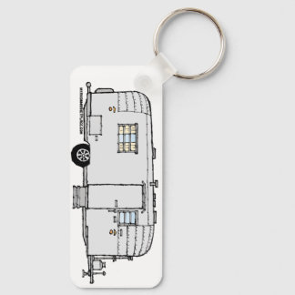 Avion Trailer Keychain, Vintage Pre '73 Keychain