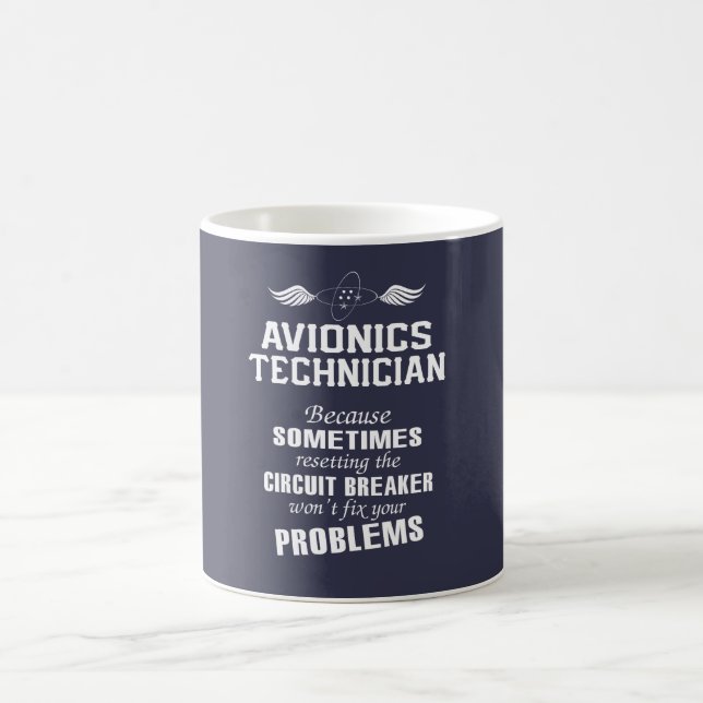 Avionics Technician Coffee Mug (Center)