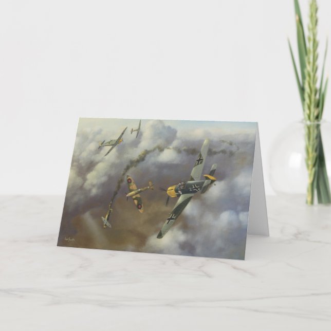 Avions - je carte de voeux 109 (Devant)