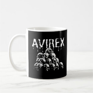 Avirex skull coffee mug