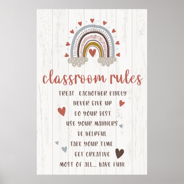 Avis À Tous Les Étudiants Poster Pour La Salle De  (Devant)