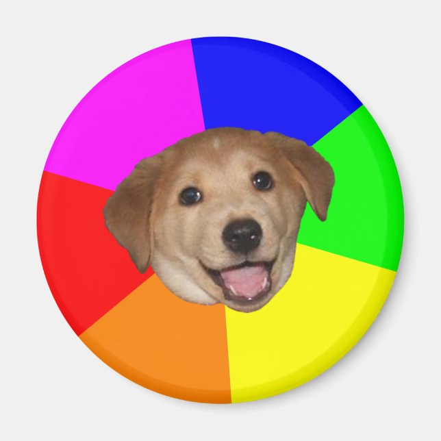 Avis Magnet Mème Chien (Devant)