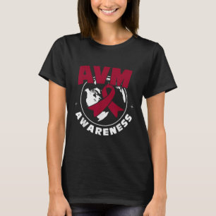 Avm Awareness Arteriovenous Malformation  T-Shirt