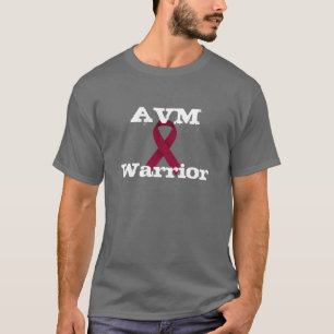 AVM Warrior Burgundy Ribbon Shirt