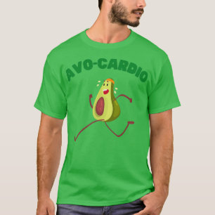 Avo Cardio funny avocado design T-Shirt