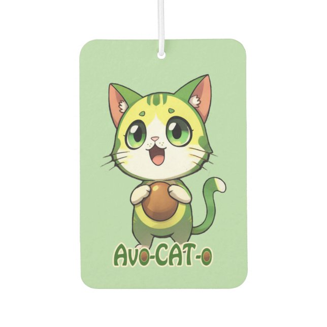 Avo-CAT-o Air Fresheners (Front)