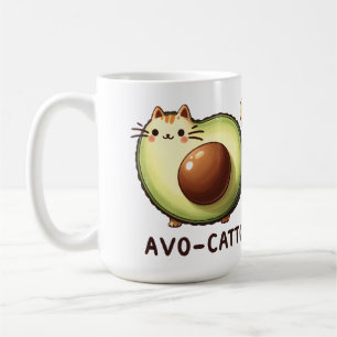 Avo-Catto - Punny Cat Avocado Mug
