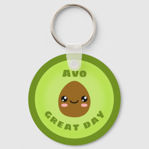 Avo great day keychain