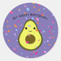 Avo Happy Birthday Funny Avocado Pun