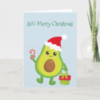 Avo Merry Christmas Holiday Avocado