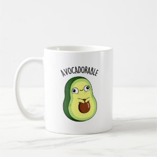 Avoc-adorable Funny Avocado Pun  Coffee Mug