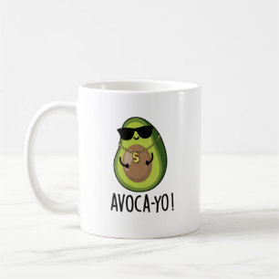 Avoca-yo Funny Cool Avocado Pun  Coffee Mug