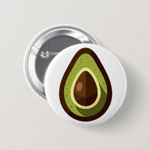 avocado 2 inch round button