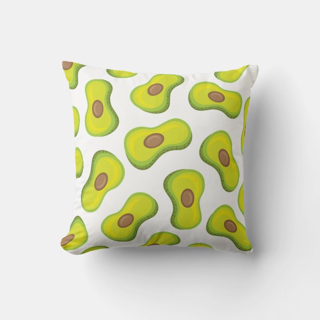 Avocado accent pillow (Front)