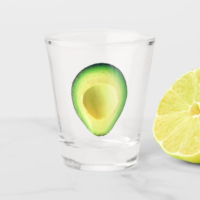 Avocado Aguacate Green Shot verre (Devant)