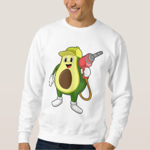 Avocado as Craftsman with Drill Sweatshirt