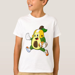 Avocado at Football Sports T-Shirt