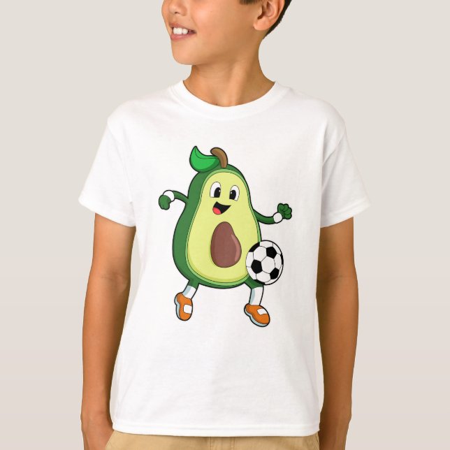 Avocado at Soccer Sports T-Shirt (Front)