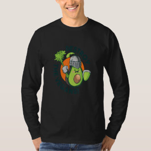 Avocado Avocado Knight Stick Sword Destroy The Ve T-Shirt