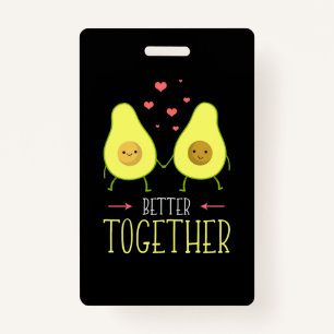 Avocado Better Together Badge