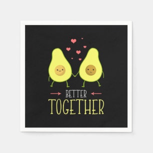 Avocado Better Together Napkin