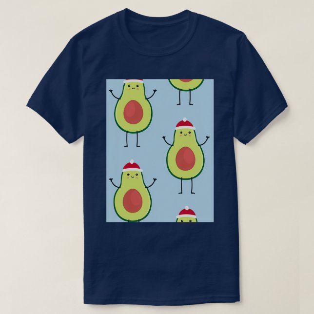 Avocado Botanical Fruits Classic TShirt (Design devant)