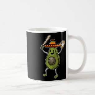 Avocado Bysebyll Cinco De Mayo Funny Avogato Mexic Coffee Mug