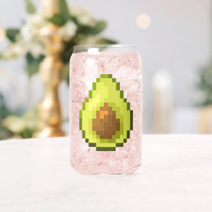 Avocado can glass