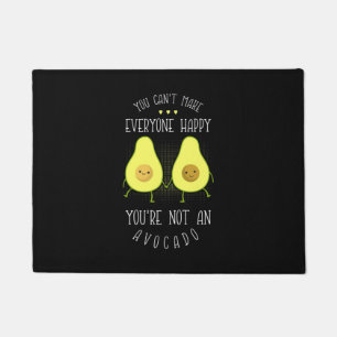 Avocado Can Make Everyone Happy Doormat