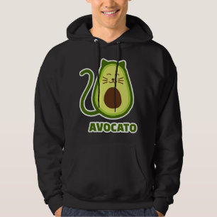 Avocado cat hoodie