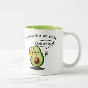 Avocado Challenge  Two-Tone Coffee Mug