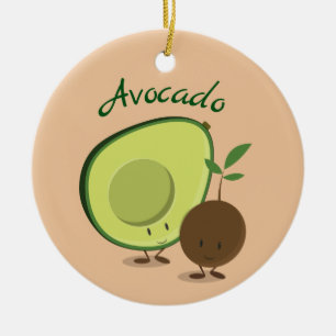 Avocado characters   Ornament