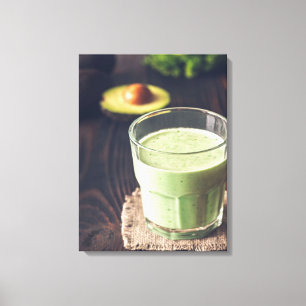 Avocado Coconut Smoothie   Lover Gift Canvas Print