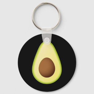 Avocado Costume Fruit Halloween Keychain