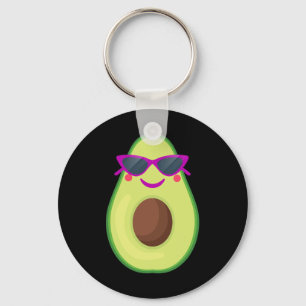 Avocado Costume Funny Halloween For Women Guacamol Keychain