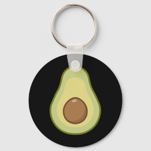 Avocado Costume - Halloween Vegan Keychain