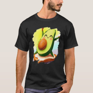 Avocado Dancing on Toast Cute Avocado Bread Foodie T-Shirt